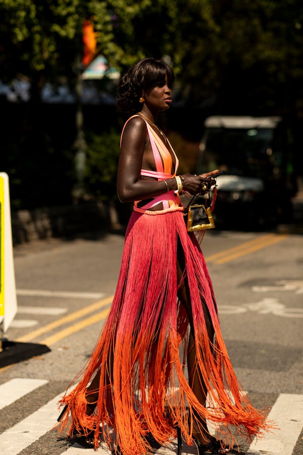 Street Style Photo New York Fashion Week