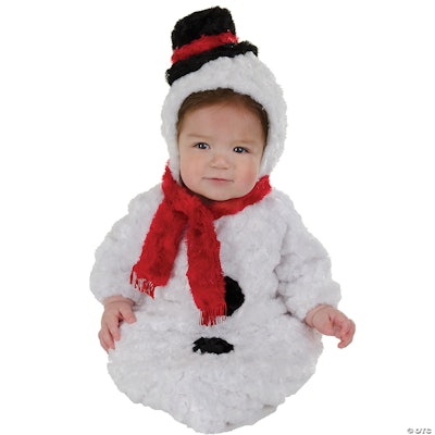 Underwraps Costumes Snowman Bunting Infant Costume