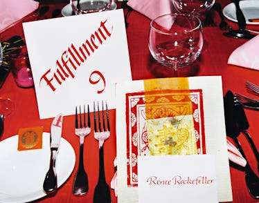 Professional photographer Jessica Craig-Martin's Raw, Unflinching Take a look at '90s Society 8 Table setting