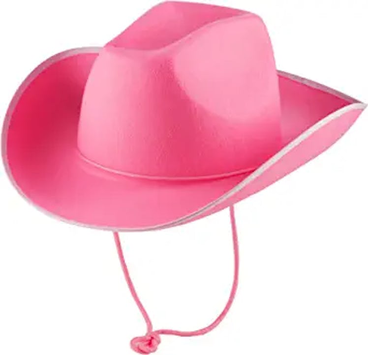 pink cowgirl hat