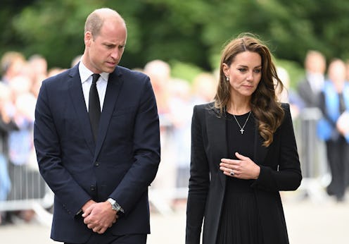 Prince William and Kate Middleton at Sandringham on September 15, 2022