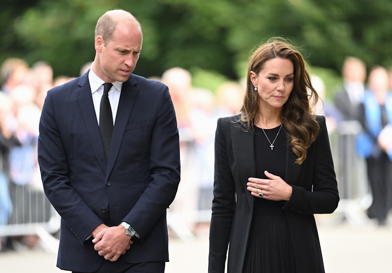 Prince William and Kate Middleton at Sandringham on September 15, 2022
