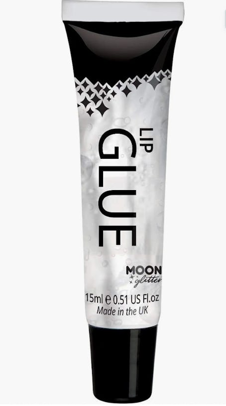 Moon Glitter's Glitter Lip Glue  for black, jeweled lips.