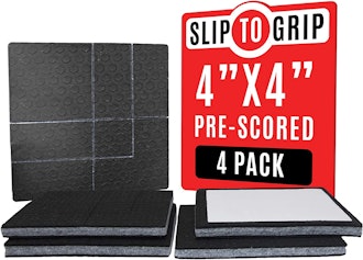 SlipToGrip Furniture Gripper (4 Pack)
