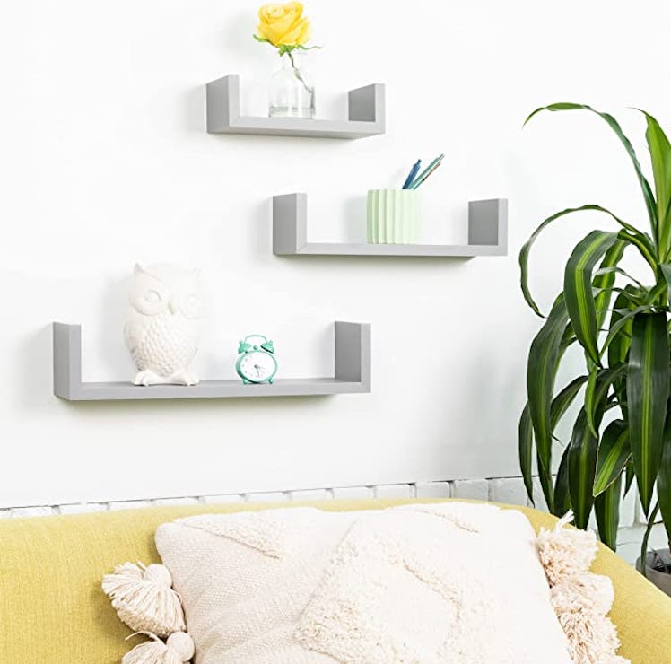 Greenco Floating Shelves (Set of 3)