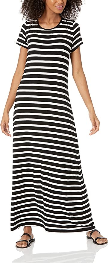 Amazon Essentials Short-Sleeve Maxi Dress