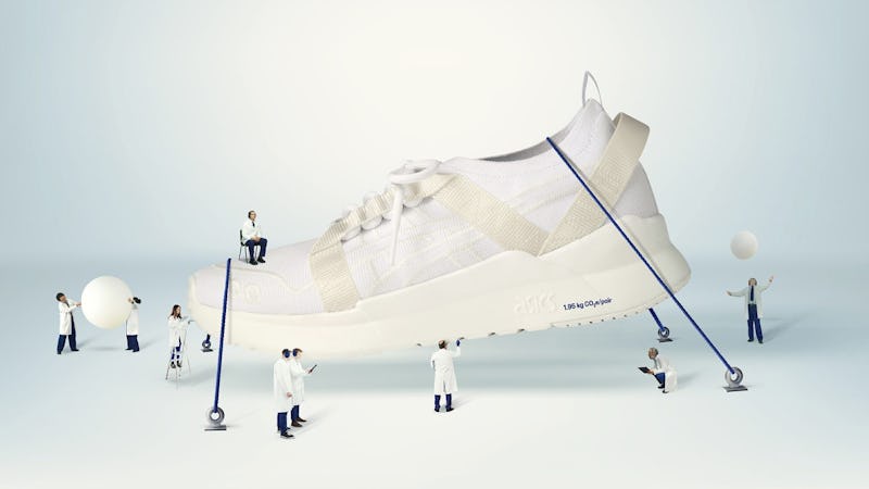 Asics Gel-Lyte III CM 1.95 sustainable sneaker in white
