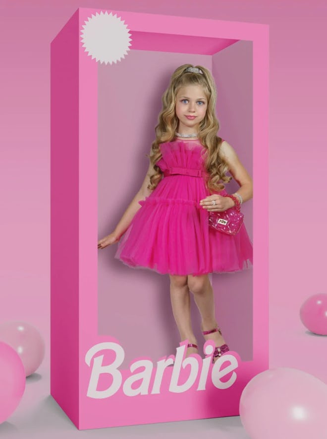 barbie costume tulle dress for girls