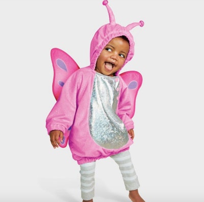 baby halloween costume butterfly