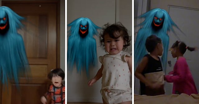 Parents are using a ghost filter to scare their kids on TikTok — and there's a lot of blowback.