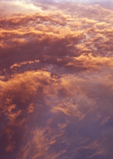 Clouds in the sky during a sunset