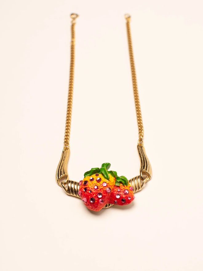 HTT X BRZ - Strawberry Collar Necklace