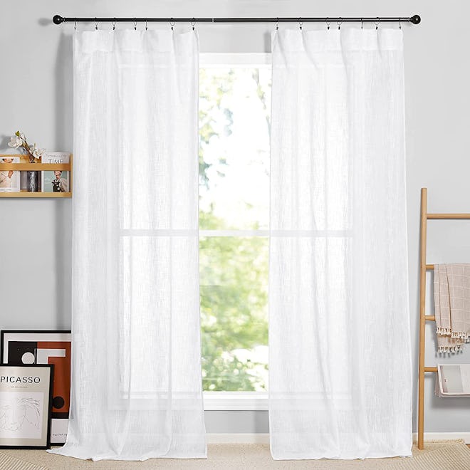 RYB HOME Sheer Curtains
