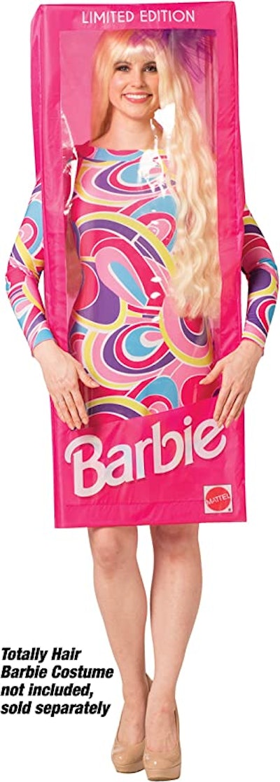 barbie box costume