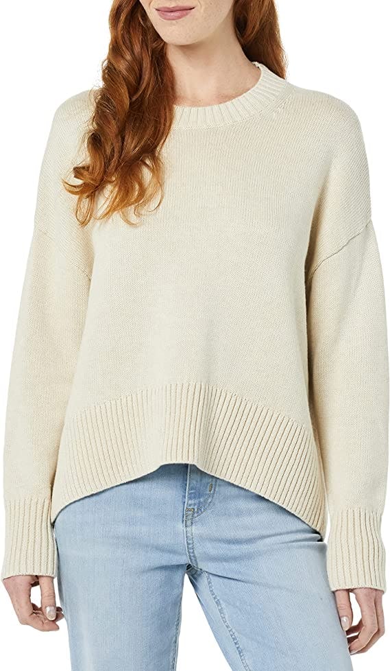 Daily Ritual Boxy Crewneck Sweater
