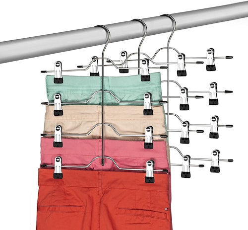 Zober Space Saving Pants Hangers (3 Pack)