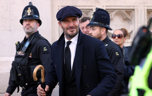 English former football player David Beckham at Westminster Hall, September 16, 2022.