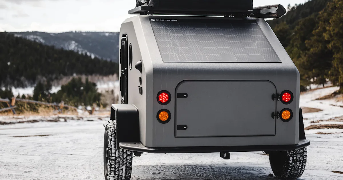 Campworks's electric camper is an off-grid powerhouse