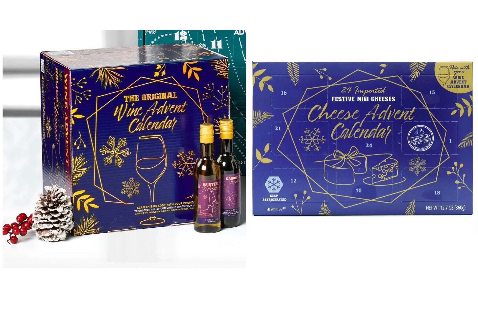 Aldi's 2022 Advent Calendars Include Wine, Cheese, Beer, Hard Seltzer