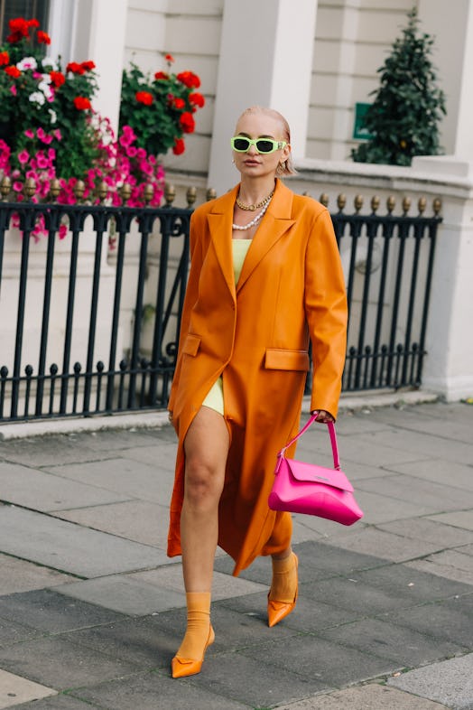 london fashion week street style spring/summer 2023