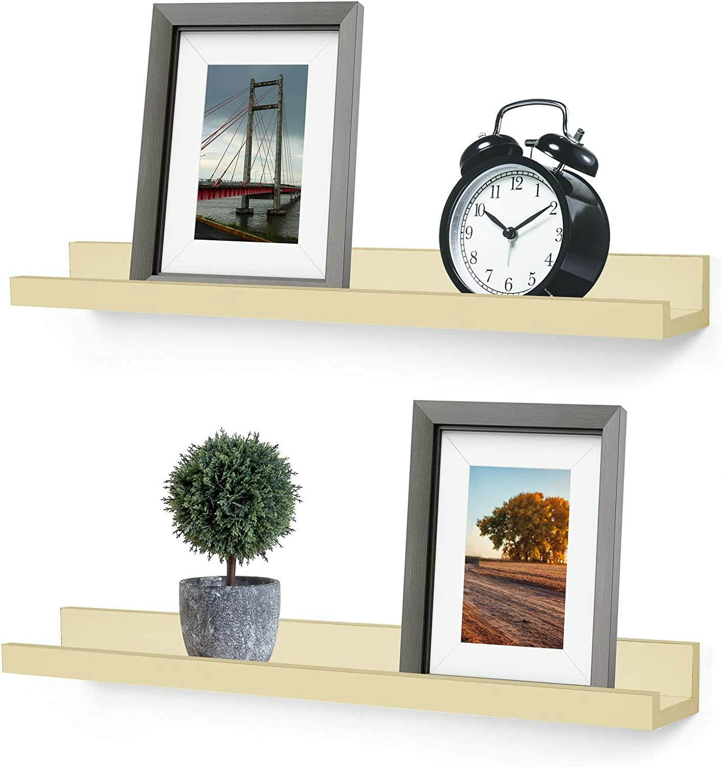 Greenco Picture Shelf (Set of 2)