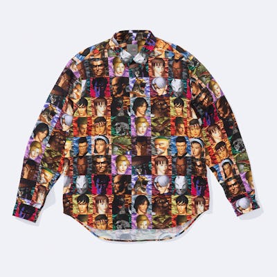 Supreme x Yohji Yamamoto x "Tekken" button up shirt