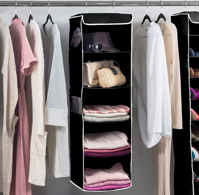 Zober 5-Shelf Hanging Closet Organizer