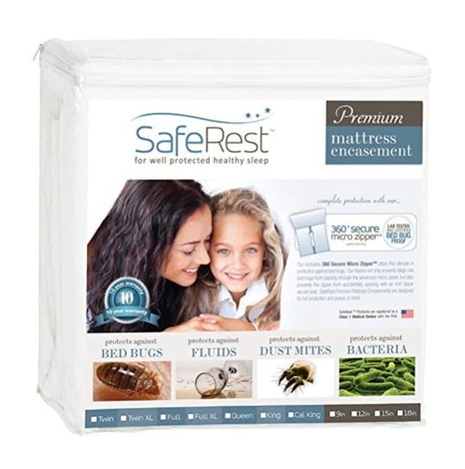 SafeRest Zippered Mattress Protector