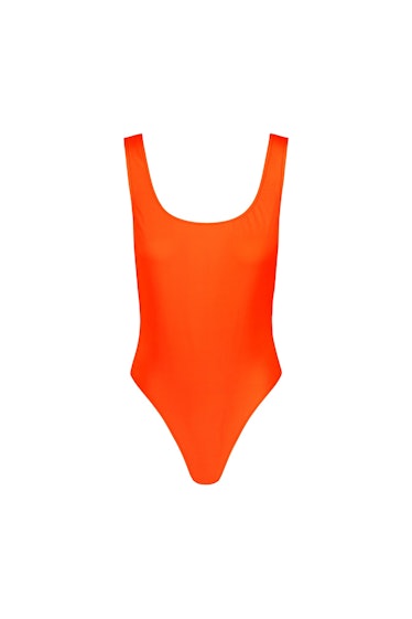 Orange Classic Swimsuit