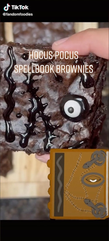 These Hocus Pocus Brownies is a Disney Halloween recipe from TikTok.