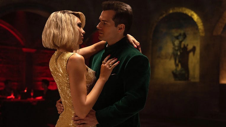 Dua Lipa and Henry Cavill in 'Argylle.'