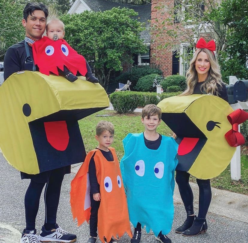 PacMan Family DIY Costume