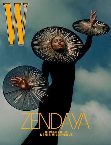 Zendaya on the cover of W