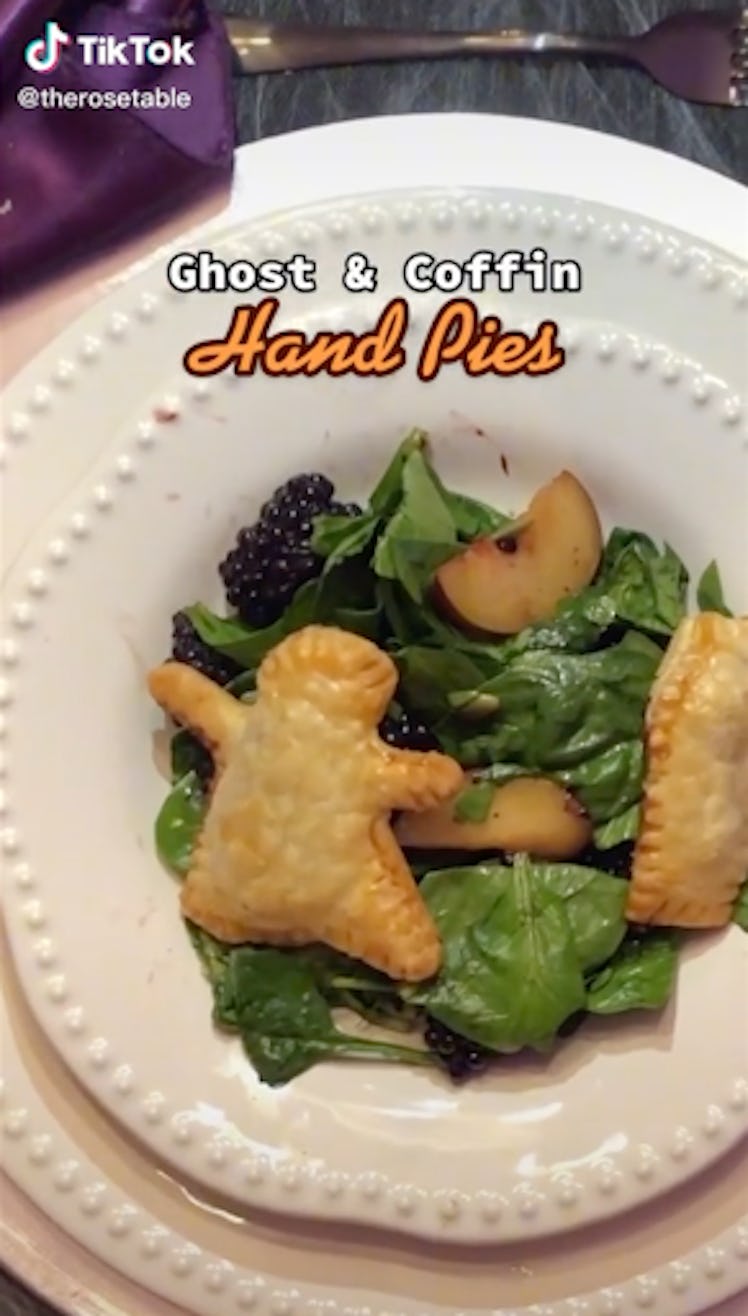 These ghost and coffin hand pies are inspired by the Disney treats at Haunted Mansion.