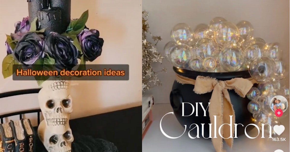 12 DIY Halloween Decorations From TikTok Include Snake Wreaths & Pumpkin Arches