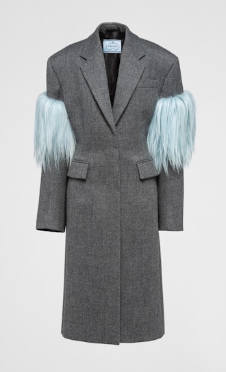 Single-breasted cloth and kidassia coat