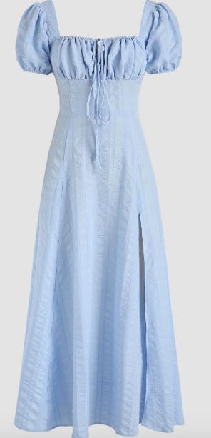 Bridgerton midi dress.