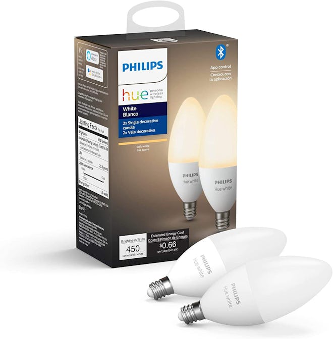 Philips Hue White 2-Pack LED Smart Candle