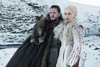 Jon and Dany in Game of Thrones Season 8.