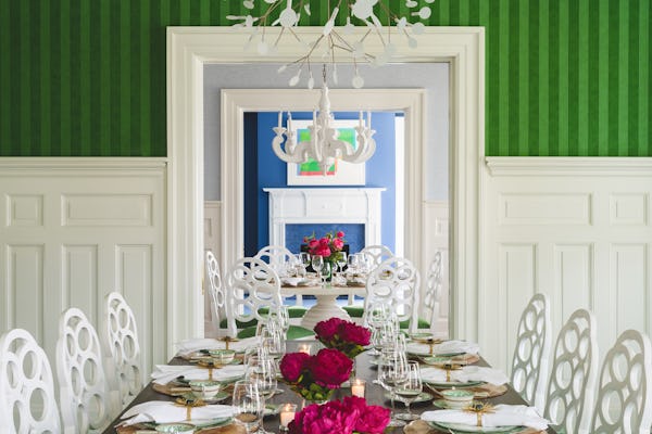 Inside the Zabriskie House dining room.