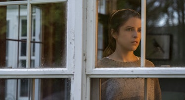 Anna Kendrick staring out a window in 'Alice, Darling' 