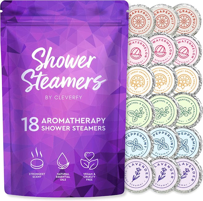 Cleverfy Aromatherapy Shower Steamers (18-Pack) 