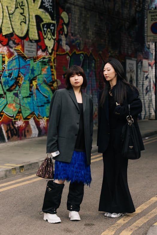 london fashion week street style spring/summer 2023 