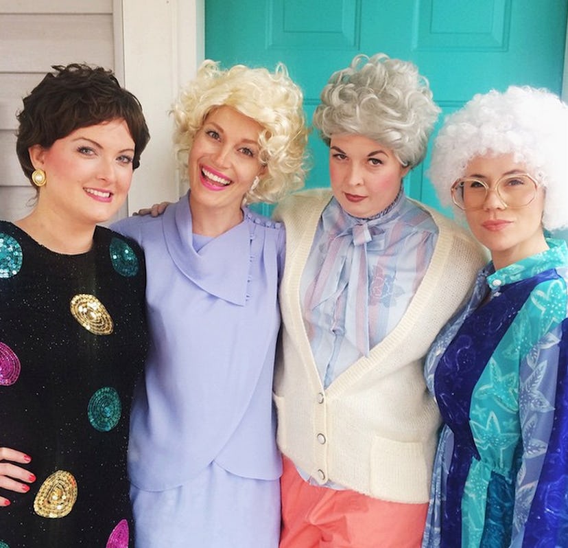 golden girls homemade halloween costume