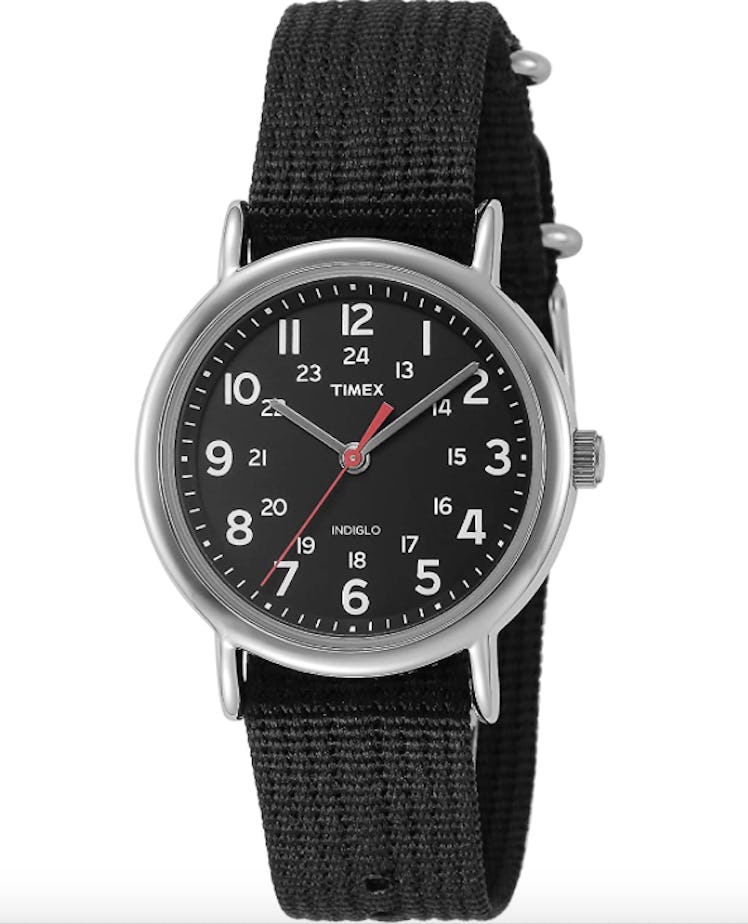 For a basic waterproof watch, check out the Timex Weekender.