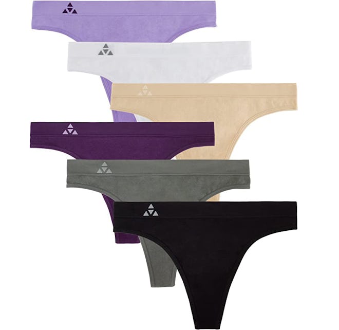 Balanced Tech Seamless Thong Panties (6-Pack)