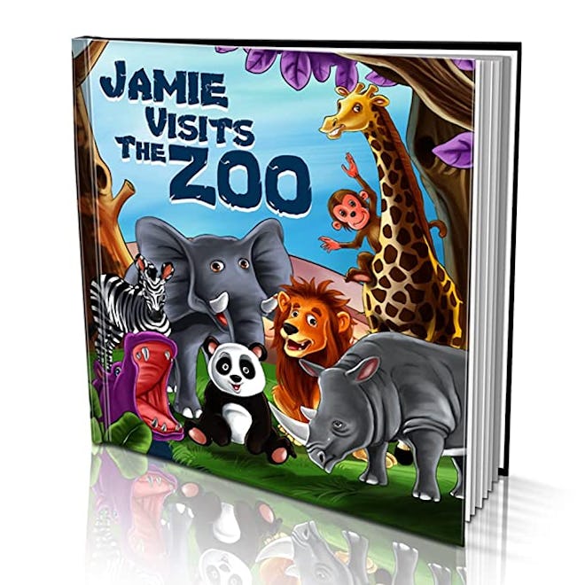A customizable story book with your child's name makes a great gift for 18-month-olds.