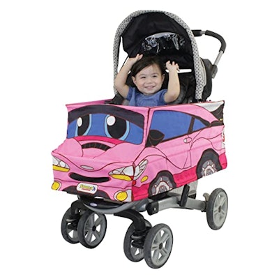 Pink Car Stroller Costume 