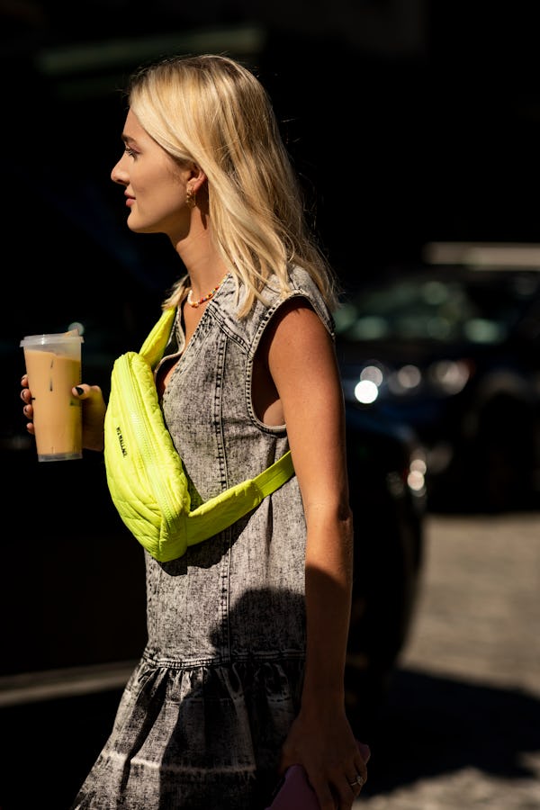 new york fashion week street style bags