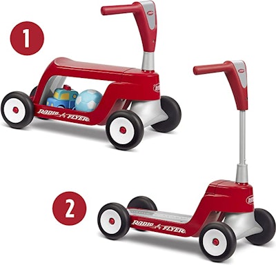 The Radio Flyer Scoot 2 Scooter is one of the best gifts for 2-year-olds.